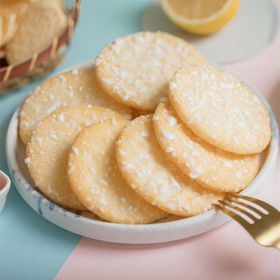 কেনা আপনার আকাঙ্ক্ষা পূরণ করুন: সুস্বাদু বেকড পফড রাইস কেক ক্রিস্পি শস্য স্ন্যাক online manufacture