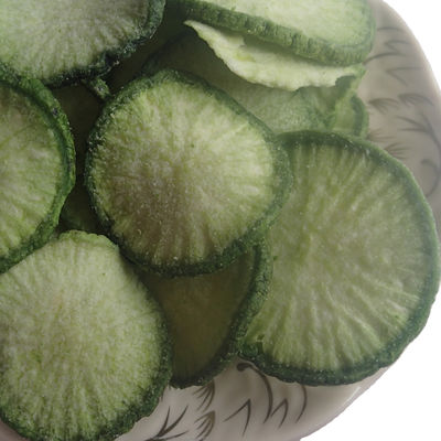 ভালো দাম পাম অয়েল শুকনো ফল সবজি স্বাস্থ্যকর খাস্তা সবুজ মুলা চিপস অনলাইন