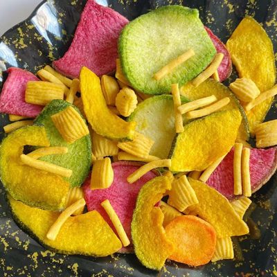 ভালো দাম চিংড়ি গন্ধ শুকনো ফল সবজি বিশেষ OEM স্ন্যাকস BRC সার্টিফিকেশন অনলাইন