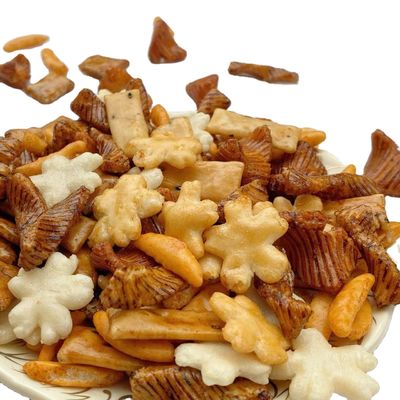 ভালো দাম গ্লুটিনাস জাপানিজ রাইস ক্র্যাকারস সুস্বাদু ফ্লেভার পাফ ক্রাঞ্চ স্ন্যাক অনলাইন