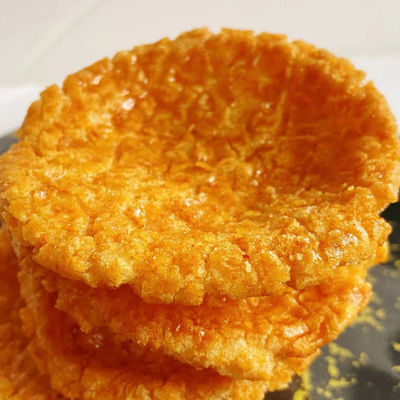 ভালো দাম রাউন্ড সেনবেই রাইস ক্র্যাকারস OEM কম ক্যালোরি রাইস কেক 0.3 কেজি অনলাইন