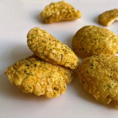 ভালো দাম কম ফ্যাট OU KOSHER মসলাযুক্ত চিংড়ি চিপস মাল্টিপল আকৃতির অনলাইন