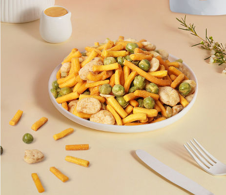 ভালো দাম আধা নরম সবুজ মটর স্ন্যাক পাম অয়েল রিফ্রেশিং ফল এবং বাদামের মিশ্রণ অনলাইন