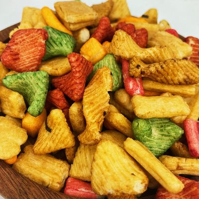 কোরিয়ান মিক্সড রাইস ক্র্যাকারস সব বয়সের স্ন্যাকস খাবার