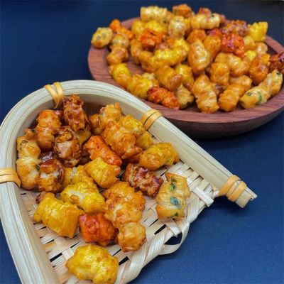 ভালো দাম প্রাকৃতিক উপাদানের সাথে ক্রাঞ্চি স্পাইসি রাইস ক্র্যাকার স্ন্যাকস অনলাইন