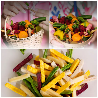 উপাদান স্বাদযুক্ত শুকনো ফল শাকসবজি শীতল স্টোরেজ অবস্থায় সংরক্ষণ করা