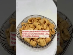 বেকড স্পাইসি চিংড়ি রাইস ক্র্যাকারে স্বাদ এবং ক্রাঞ্চের নিখুঁত ভারসাম্য অনুভব করুন